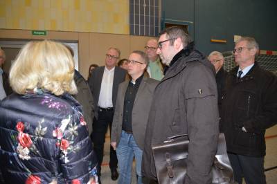 Besichtigung Turmhallen Roswitha-Gymnasium - 