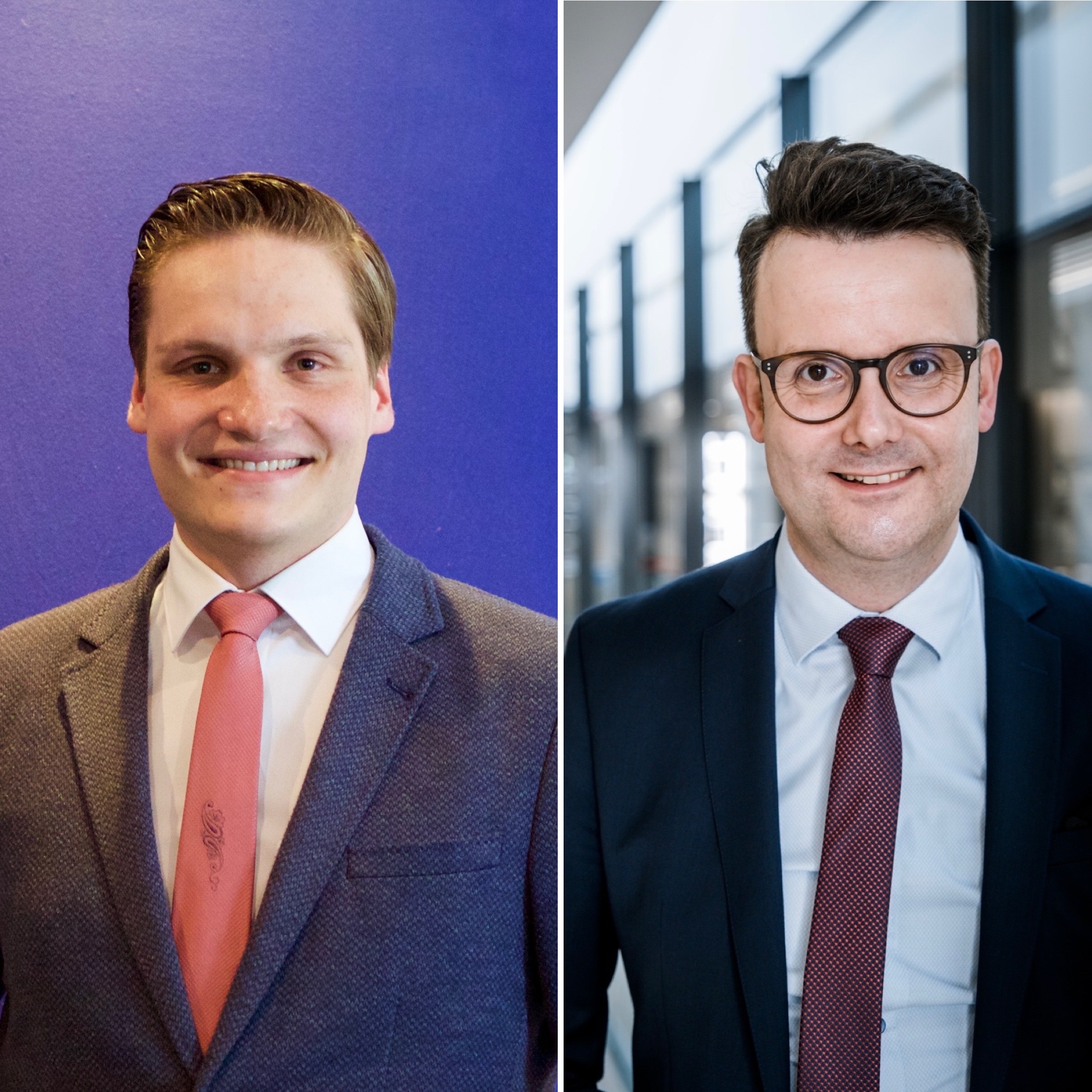 David Artschwager (CDU) und Christian Grascha (Fraktionsvorsitzender FDP)